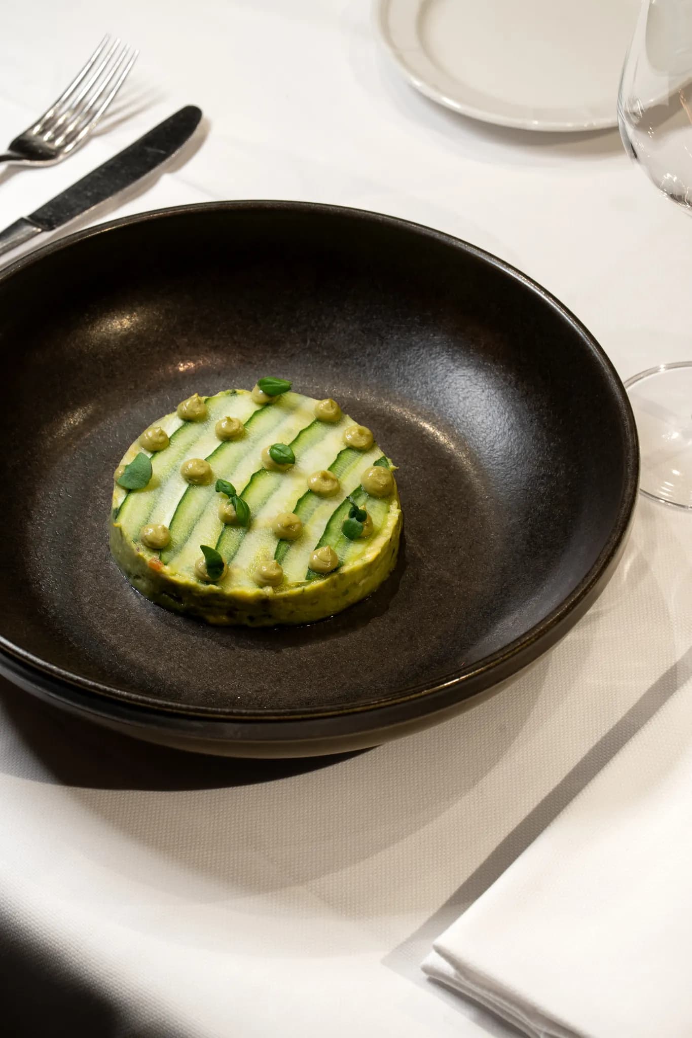 A dish at El Porteño — crafted, warm, convivial